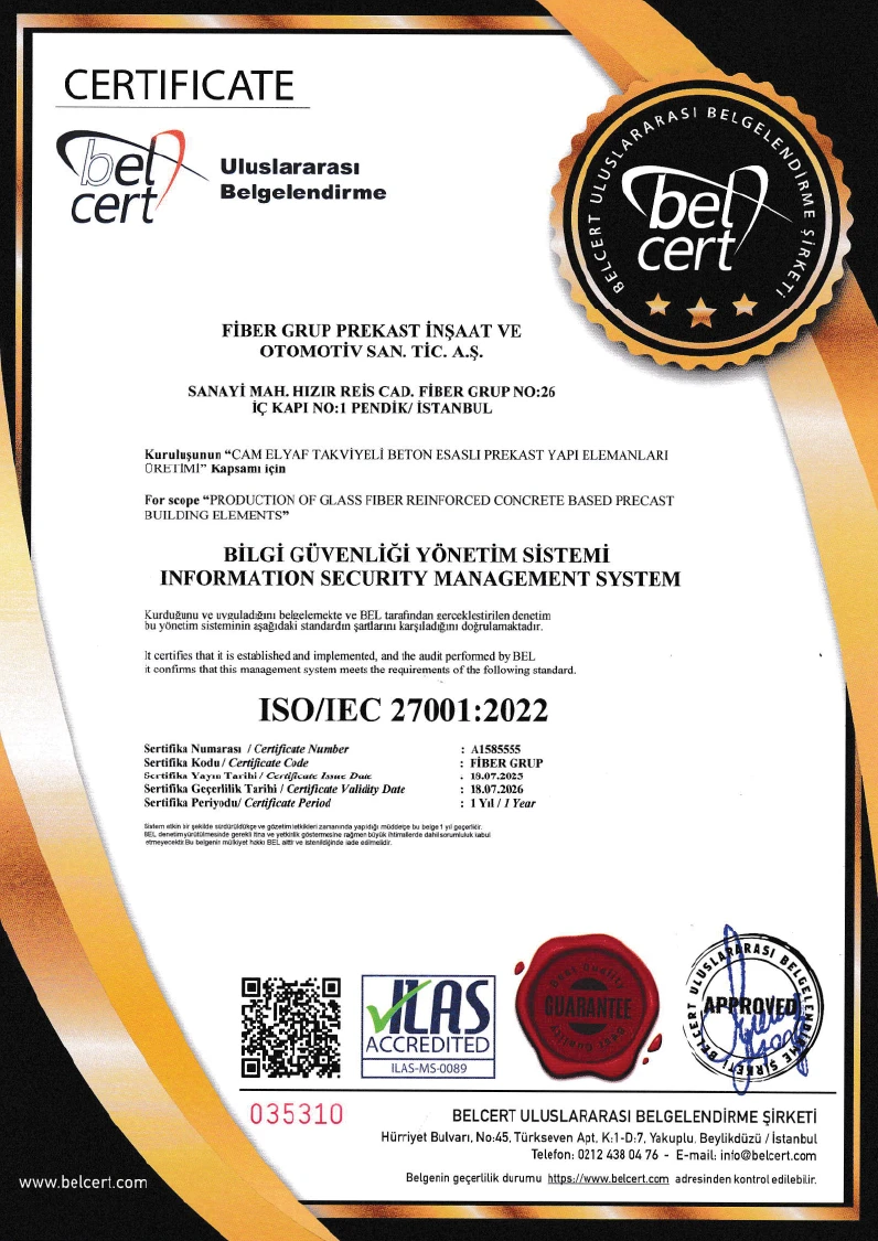 ISO 27001 Bilgi Güvenliği Yönetim Sistemi