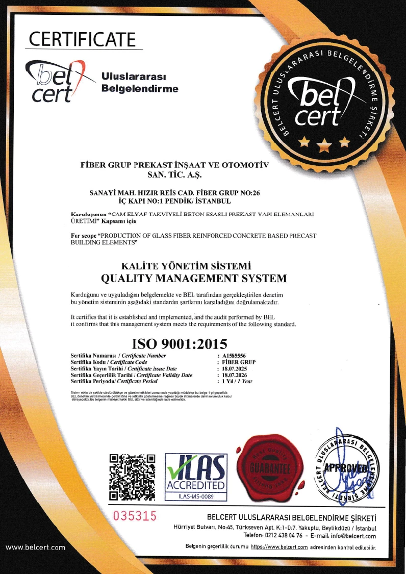 ISO 9001 Kalite Yönetim Sistemi