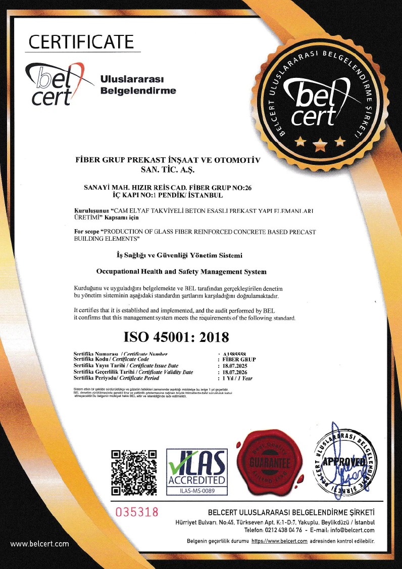 ISO 45001 İş Sağlığı ve Güvenliği